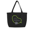 Large organic tote bag