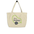 Large organic tote bag