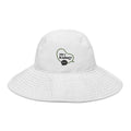 Wide brim bucket hat
